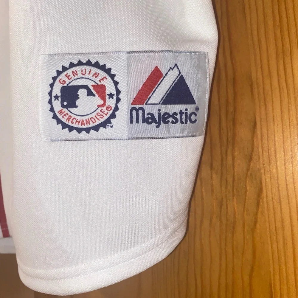 Red Sox Baseball ELLSBURY JERSEY Genuine Merch Maj 07 World Series MLB XL - Picture 12 of 15